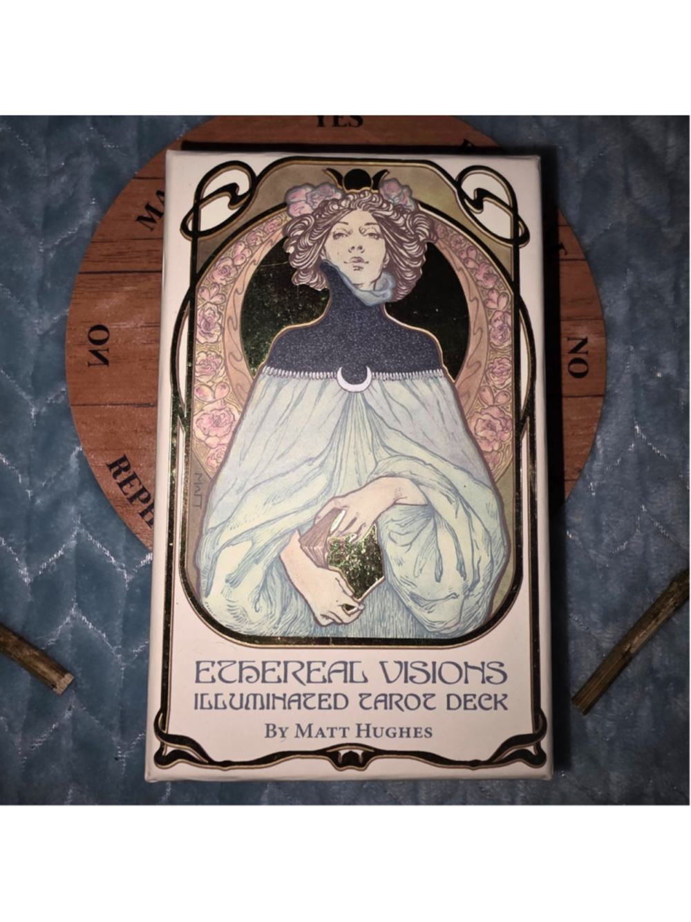 Ethereal Visions Illuminated Tarot Deck by Matt Hughes | Authentic Art Nouveau